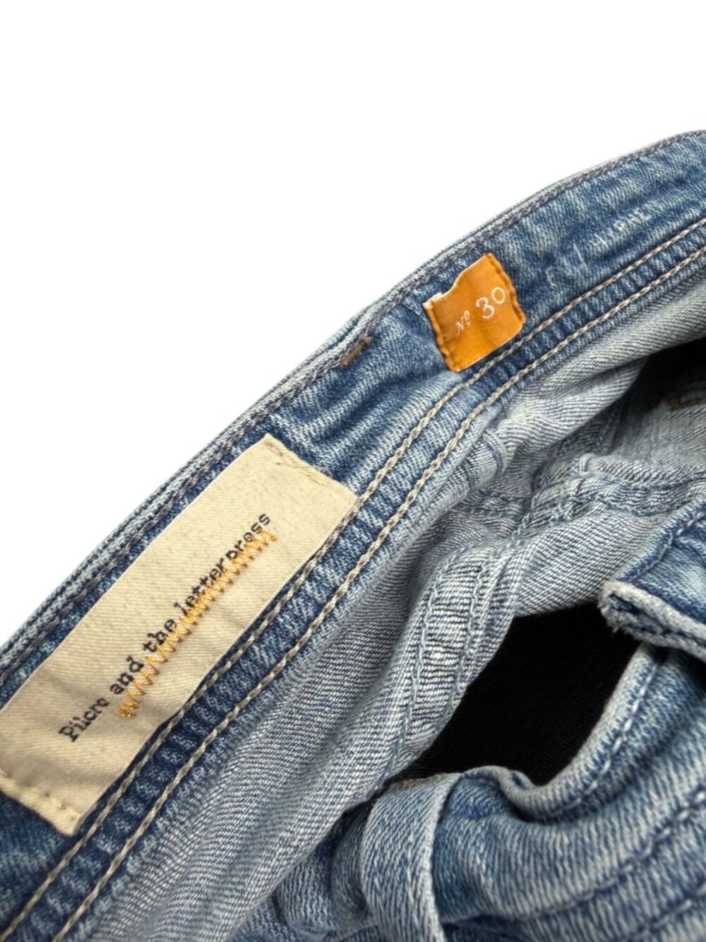 PILCRO AND THE LETTERPRESS Anthropologie Light Wash Denim Shorts Size 30 - Picture 7 of 7